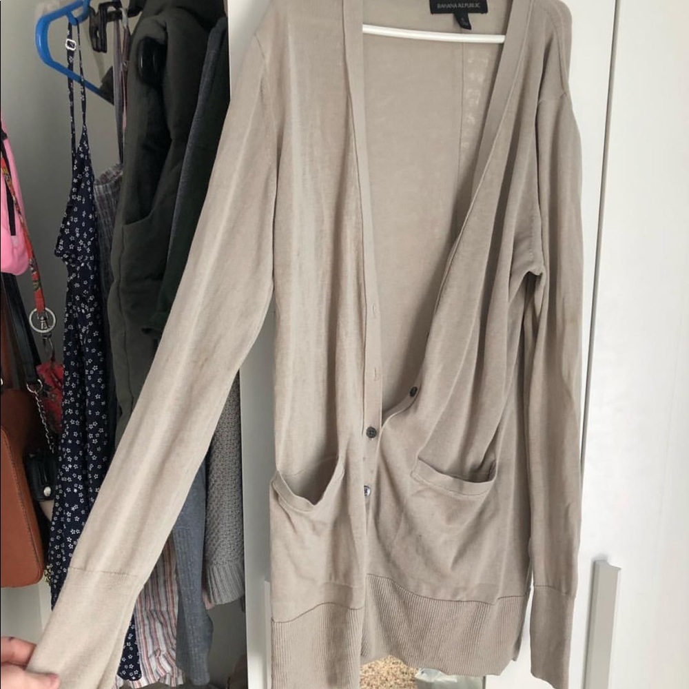 Banana Republic long cardigan